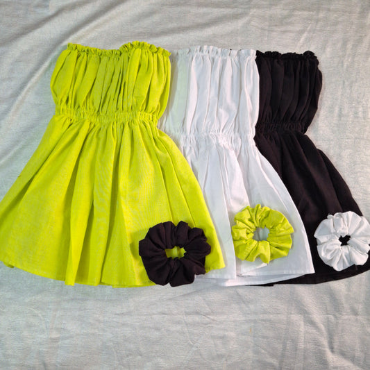 Rumi Triple Colour Tube Top