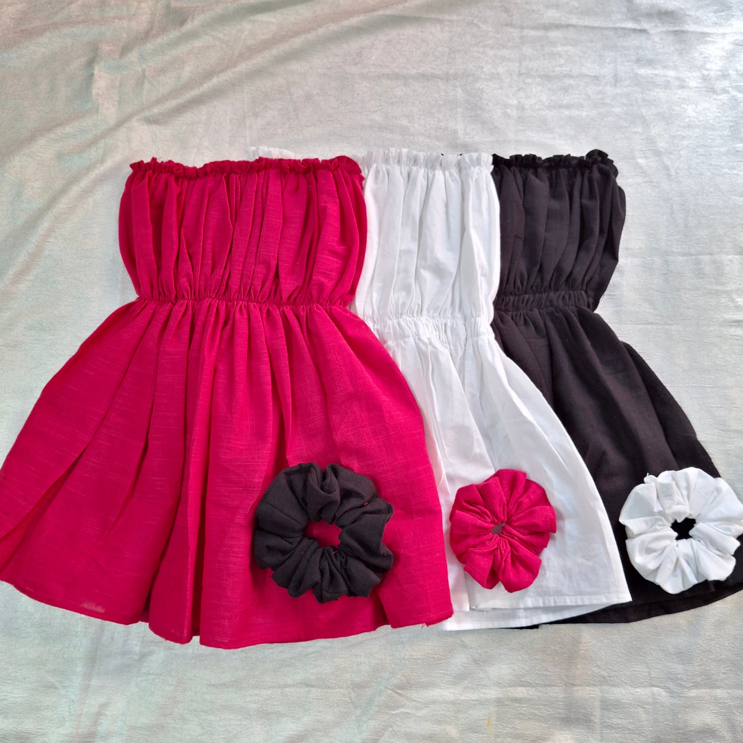 Rumi Triple Colour Tube Top